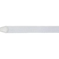 Braided Belte Hvit