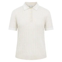 Classic Cable Pique Dame Oatmeal