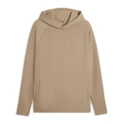 Cloudspun Fleece Hettegenser Herre Brun