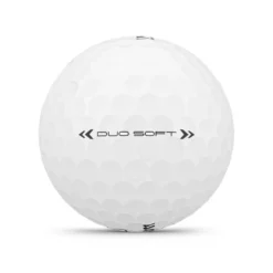 Duo Soft Golfball Golfshopen.no Logo Hvit 3 Dusin