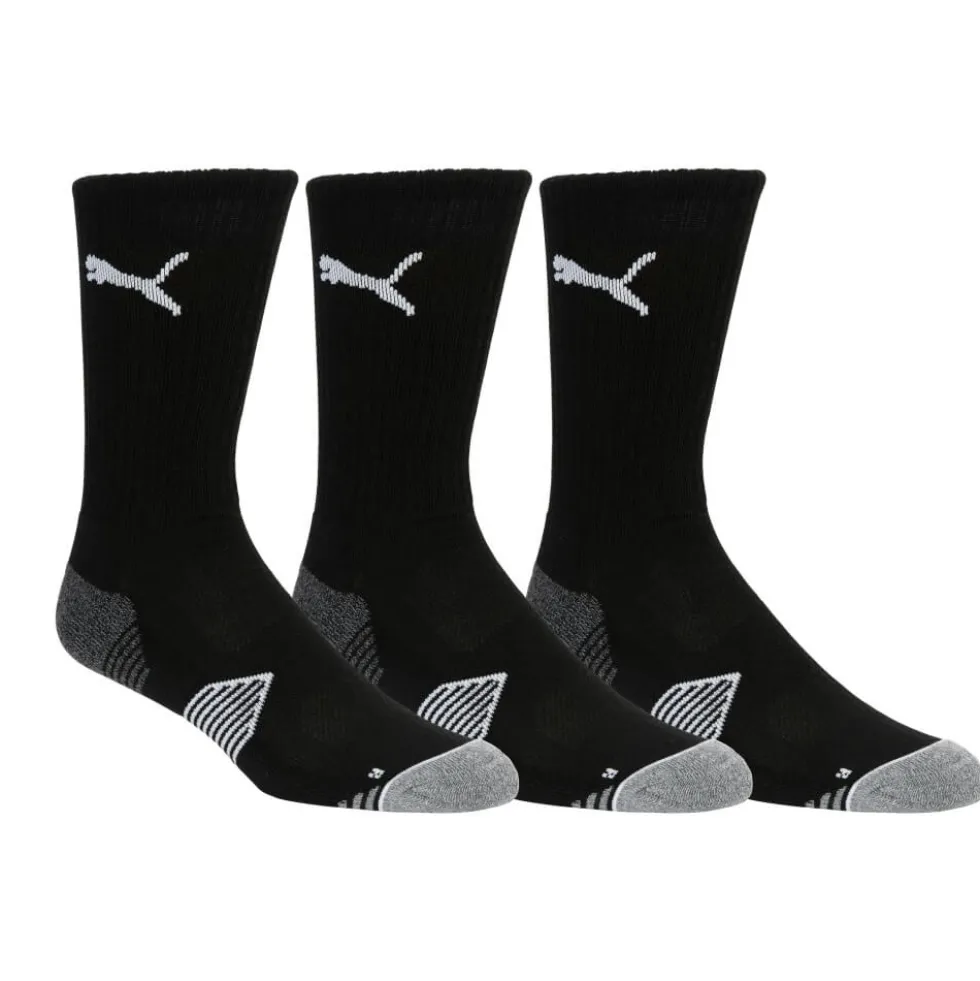Essential Crew Sokker Svart 3 Pack