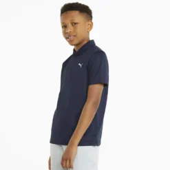 Essential Pique Junior Navy