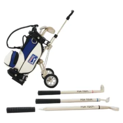 Golfbag Skrivebordssett med Penner