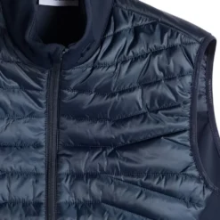 Heyden Quilt Hybrid Vest Herre Navy
