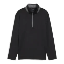 Lightweight Quarter Zip Genser Junior Svart