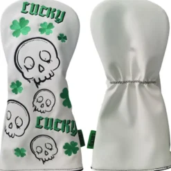 Lucky Driver Headcover Hvit
