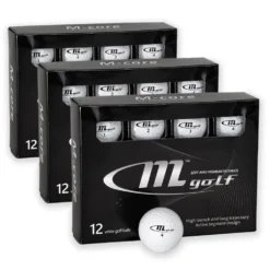 M-Core Golfball Hvit 3 Dusin