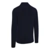 Merino Blend Quarter Zip Logogenser Navy