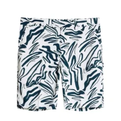 Mitch Print Shorts Herre Blå