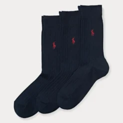 3pack Sokker Herre Navy