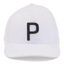 P Caps Junior Hvit