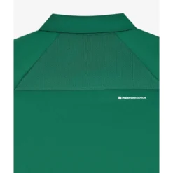 Performance Zip Raglan Pique Herre Grønn
