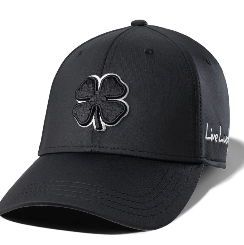 Premium Clover 2 Caps Svart