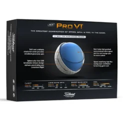 Pro V1 Golfball Hvit Norsk Flagg