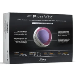 Pro V1x Golfball Golfshopen.no Logo Hvit