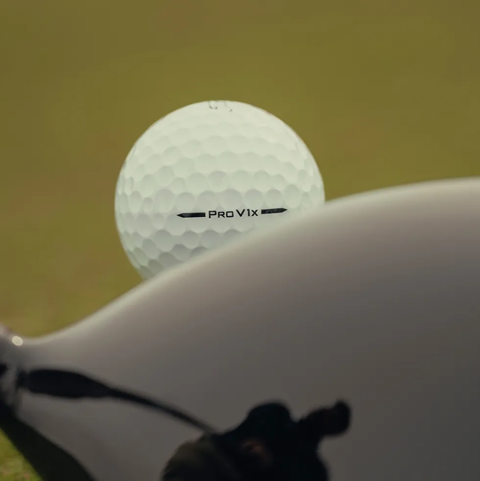 Pro V1x Golfball Golfshopen.no Logo Hvit