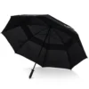 Quantum Double Canopy Paraply 68" Svart