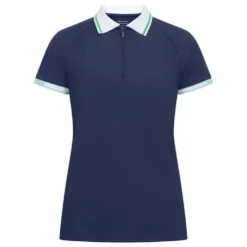 Rib Pique Dame Navy