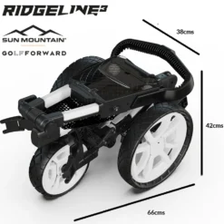 Ridgeline 3 Golftralle Svart