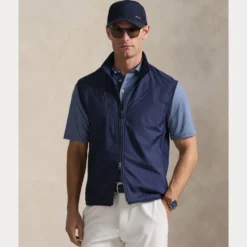 RLX Hybrid Full Zip Vest Herre Navy
