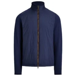 RLX Quilted Hybrid Mockneck Jakke Herre Navy