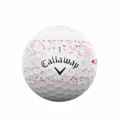 Supersoft Splatter 360 Golfball Rød