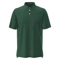 Tailored Fit Pique Herre Grønn