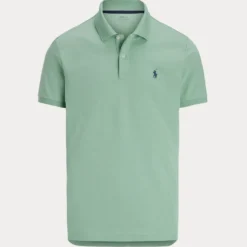 Tailored Fit Pique Herre Mintgrønn
