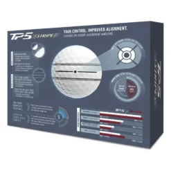 TP5 Stripe Golfball Hvit