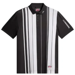 30Y Tour Tech Striped Pique Herre Stripe Placement Graphic
